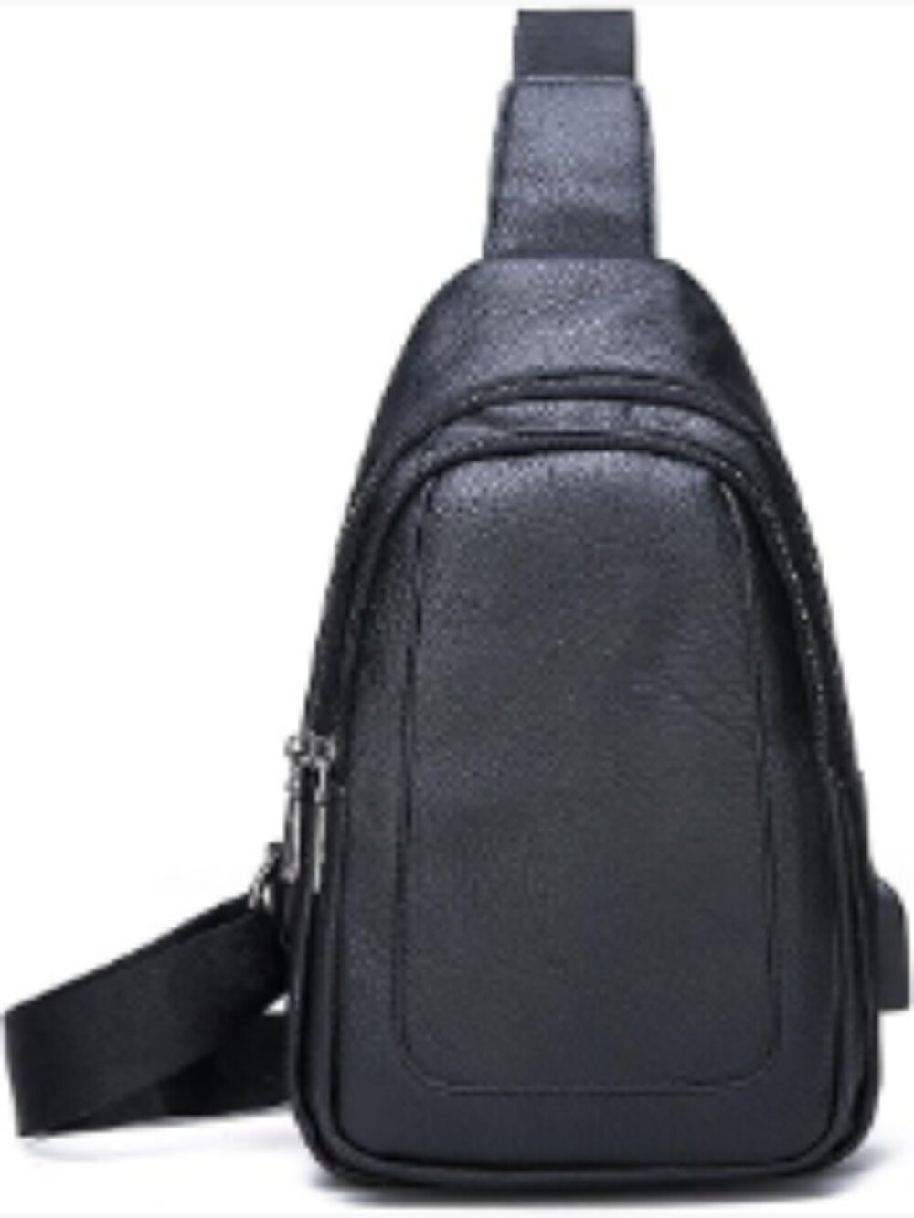 Men's Faux Leather Crossbody Shoulder Bag Satchel Daily Travel Casual